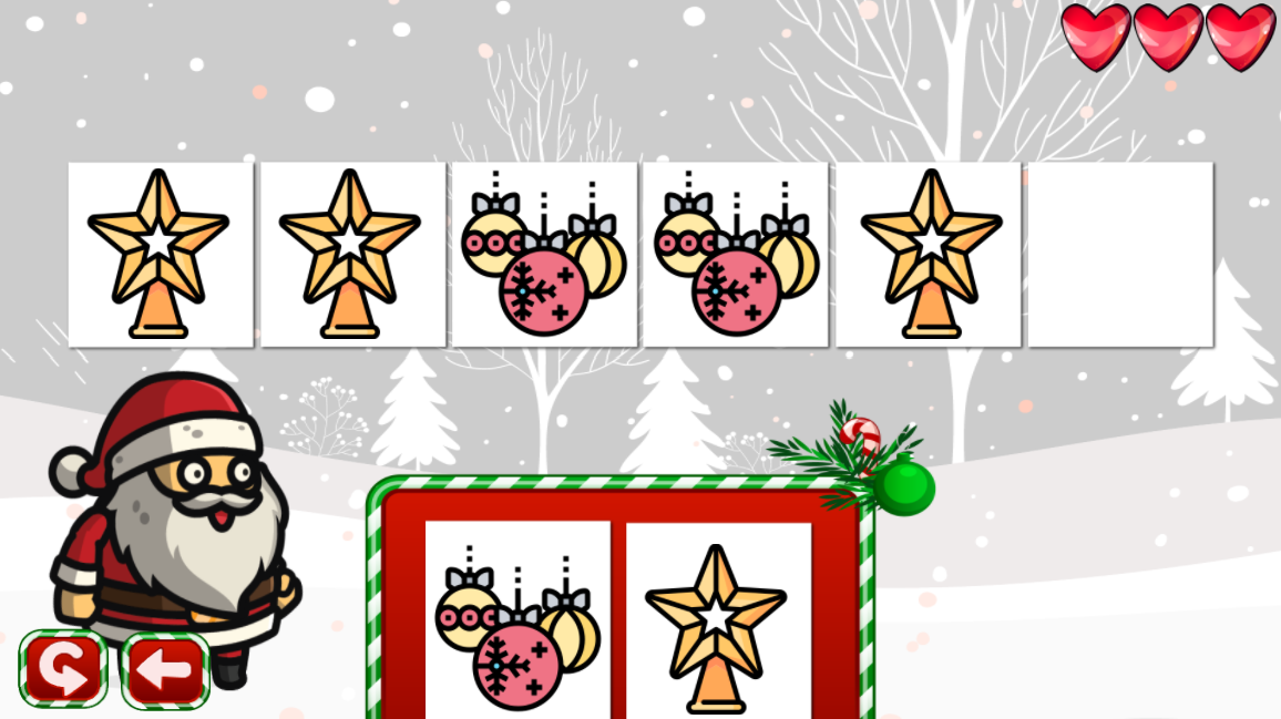What's Next - Christmas Pattern Game (Level 2)