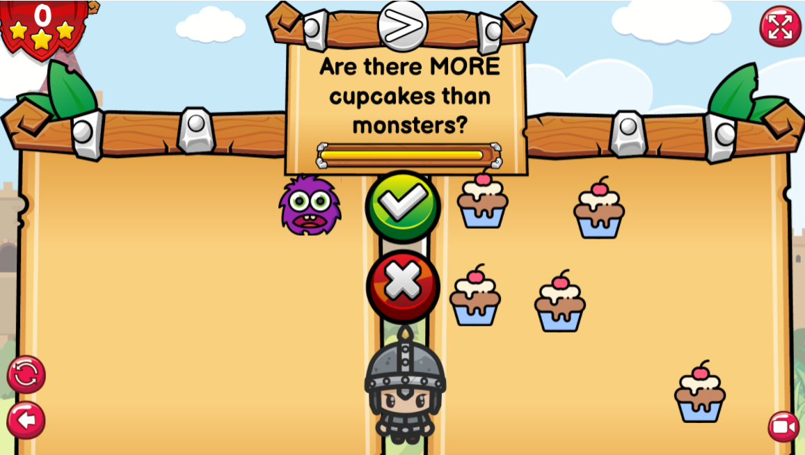 Are There More Cupcakes Than Monsters? Which Has More Game
