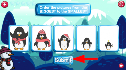 Order By Size – Math Game for Preschoolers – Numboodles
